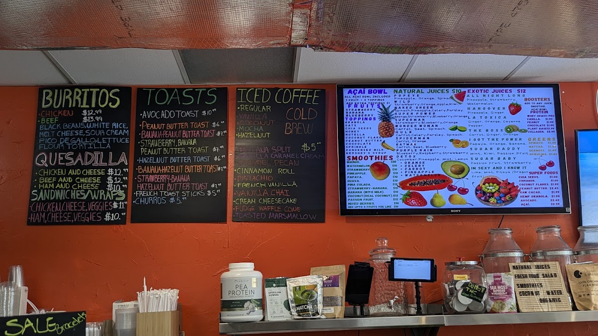 Menu Just Natural 100%-1
