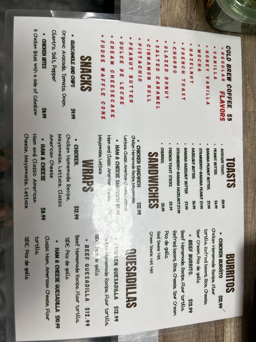 Menu Just Natural 100%-5